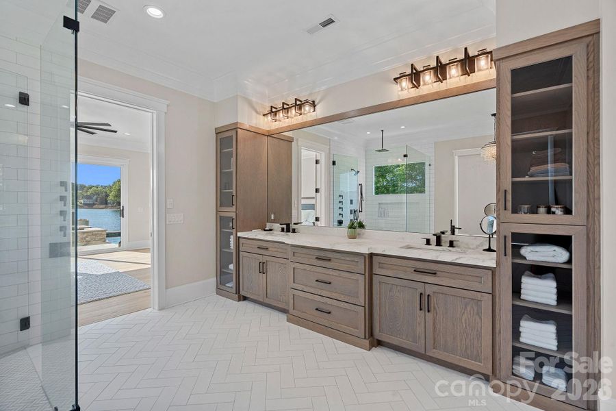 Furnished interior view inside a new home in , Cornelius (Image 10).