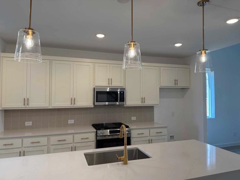 Kitchen Construction Progress featuring the Serene Collection Kitchen Construction Progress featuring the Serene Collection