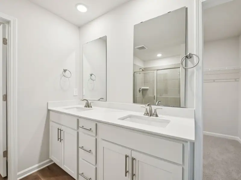 Furnished interior view inside a new home in Marshburn Landing - Signature Series, Wendell (Image 7).
