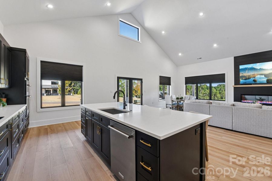 Furnished interior view inside a new home in , Mooresville (Image 29).