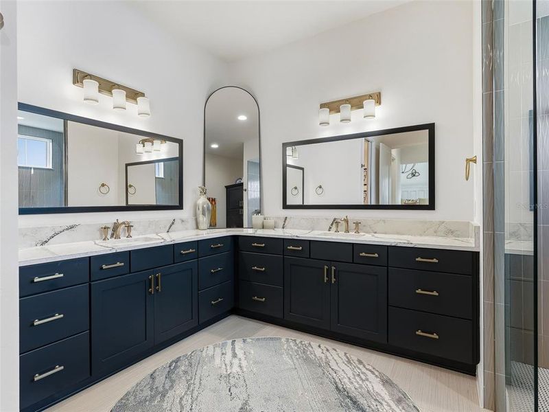 Furnished interior view inside a new home in , The Villages (Image 66). Furnished interior view inside a new home in , The Villages (Image 66).