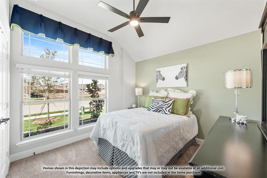 Furnished interior view inside a new home in Hunters Ridge, Crowley (Image 10).