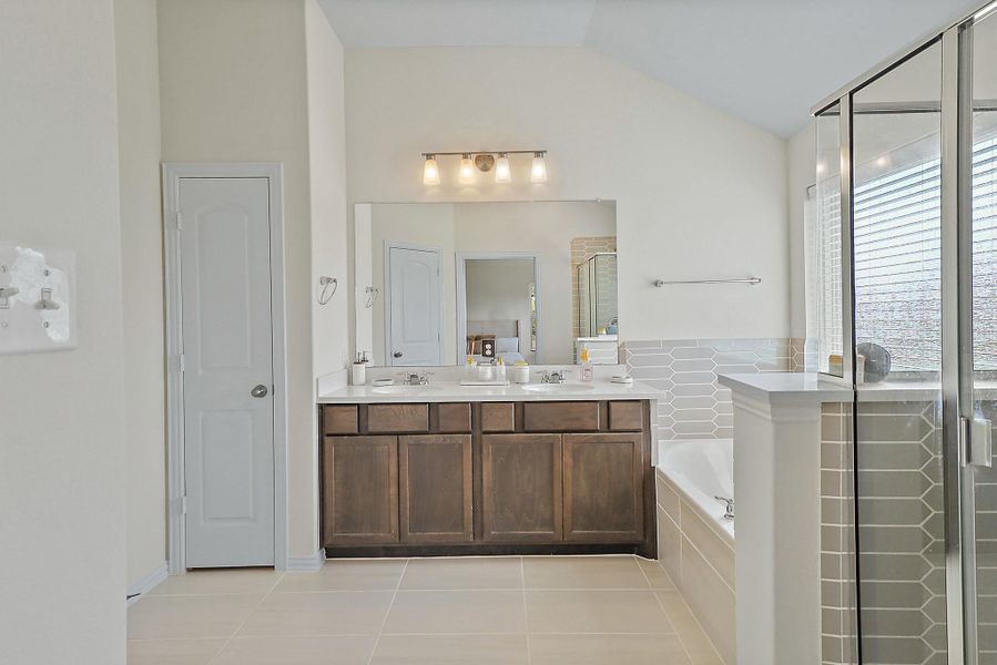 Furnished interior view inside a new home in , Baytown (Image 28). Furnished interior view inside a new home in , Baytown (Image 28).