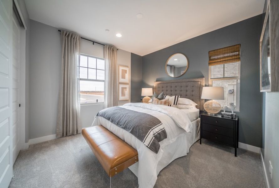 Furnished interior view inside a new home in Hawes Crossing Venture I Collection, Mesa (Image 15).