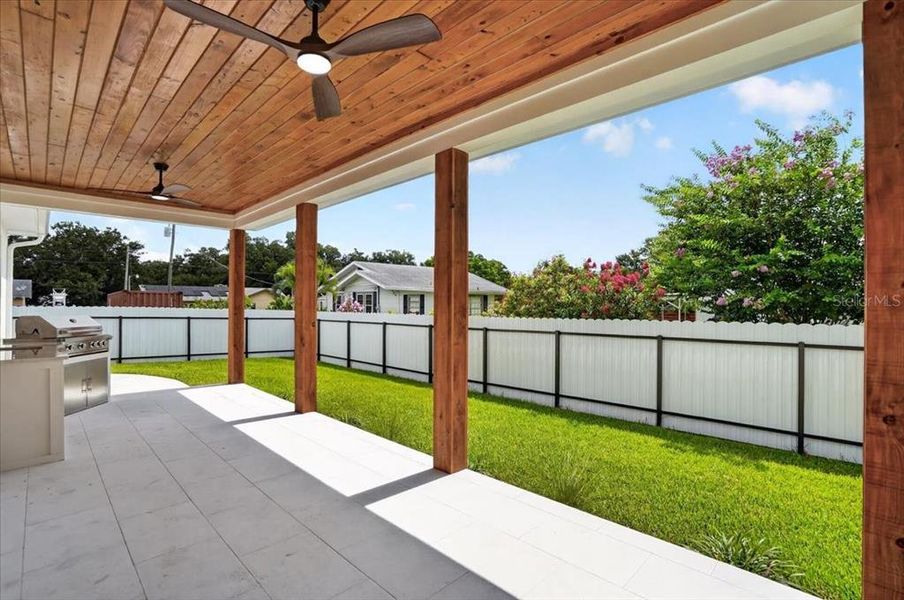 Exterior details and patio area of a home in , Palmetto (Image 2). Exterior details and patio area of a home in , Palmetto (Image 2).
