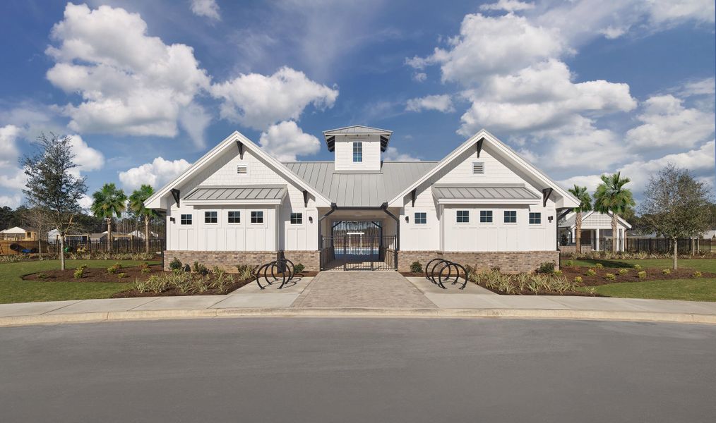 Front exterior of a new home in , Summerville, SC, highlighting curb appeal (Image 1). Front exterior of a new home in , Summerville, SC, highlighting curb appeal (Image 1).