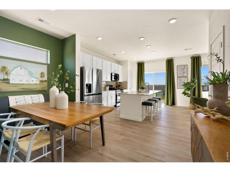 Furnished interior view inside a new home in Granary, Johnstown (Image 4).