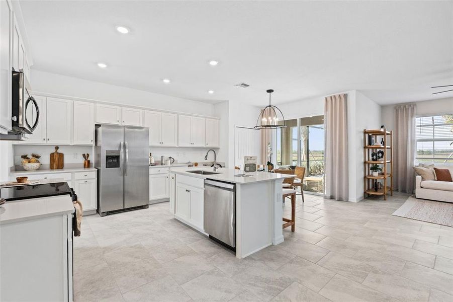 Furnished interior view inside a new home in Rye Ranch: Executive Homes, Parrish (Image 12).