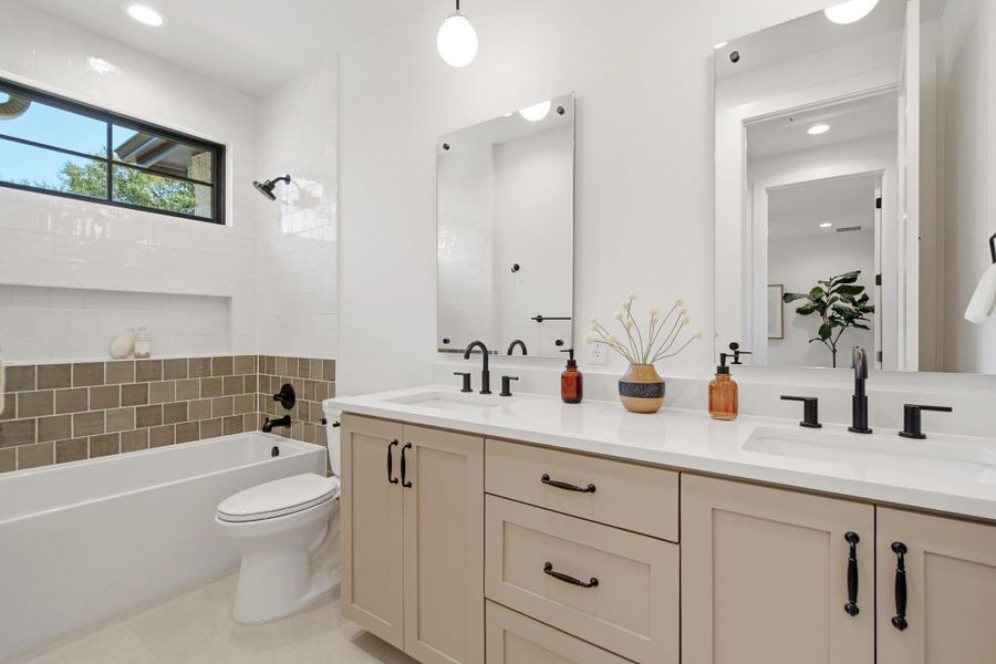 Furnished interior view inside a new home in , Austin (Image 19).