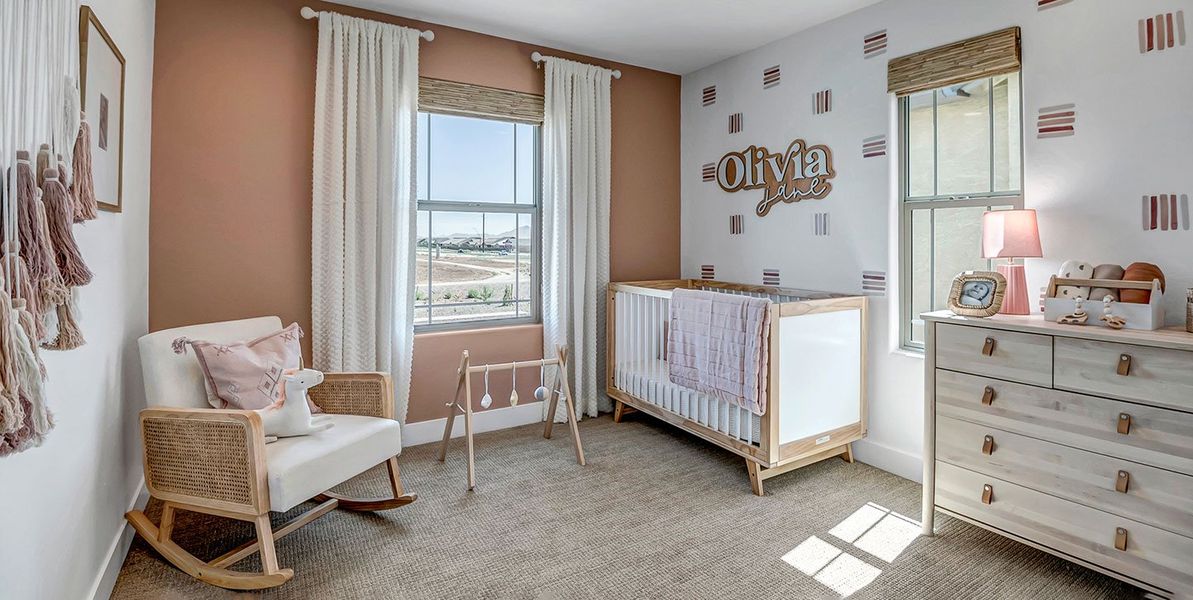 Furnished interior view inside a new home in Ironwood Villages at North Creek, Queen Creek (Image 9).