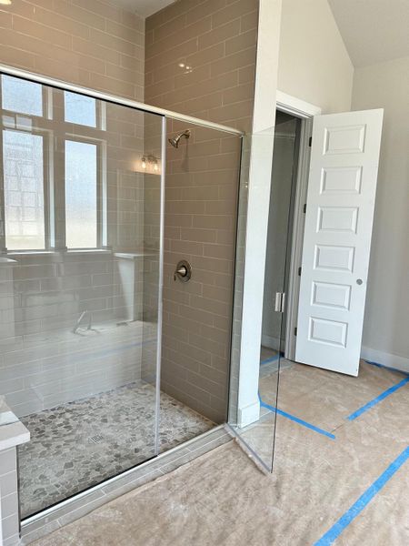 Walk-in Shower in Primary Bedroom Walk-in Shower in Primary Bedroom