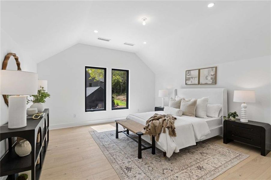 Furnished interior view inside a new home in , Roswell (Image 10).