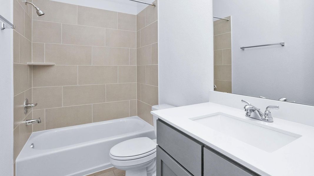 Furnished interior view inside a new home in Kresston, Montgomery (Image 7).