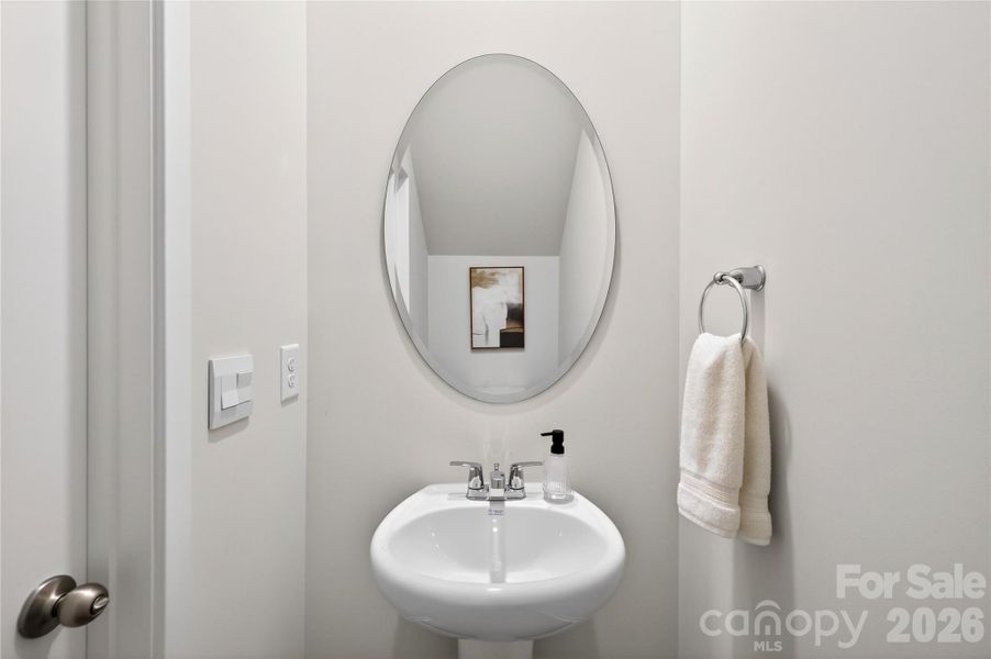 Close-up of interior finishes inside a home in Reedy Creek Preserve, Charlotte (Image 19).