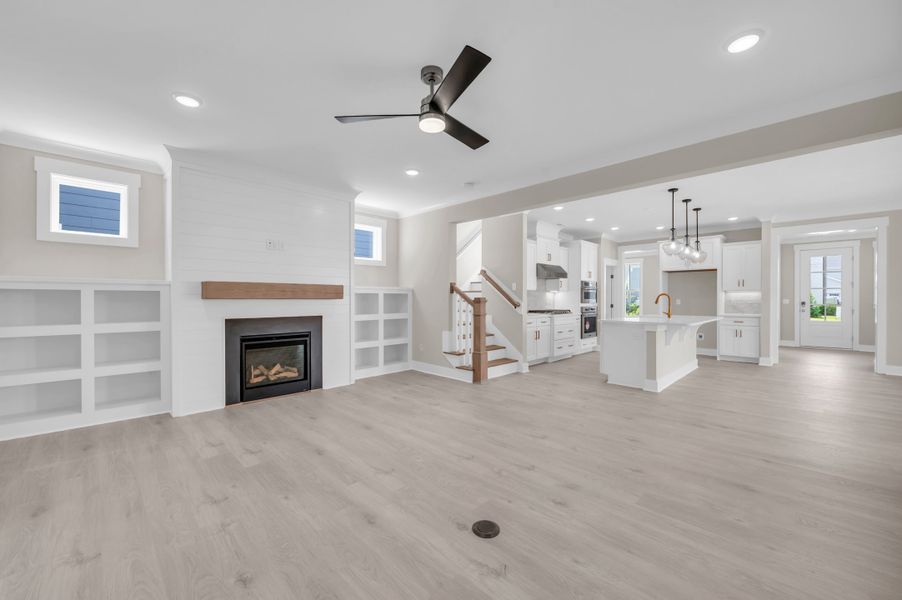 Representative furnished interior of a home built from the The Wisteria by RobuckHomes in East & Mason, Wilmington (Image 56).
