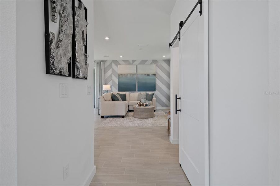 Furnished interior view inside a new home in Trinity Place, St. Cloud (Image 27). Furnished interior view inside a new home in Trinity Place, St. Cloud (Image 27).