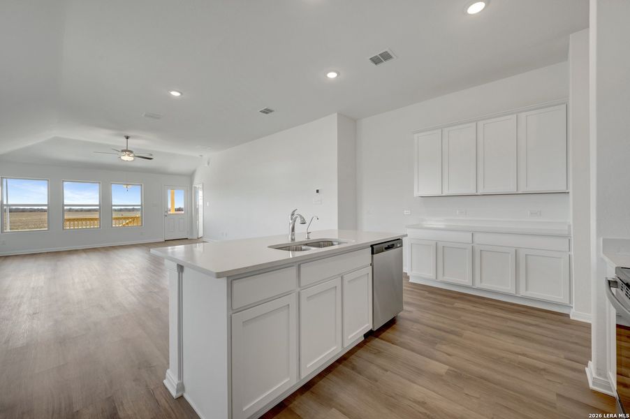 Furnished interior view inside a new home in Greenspoint Heights, Seguin (Image 14).