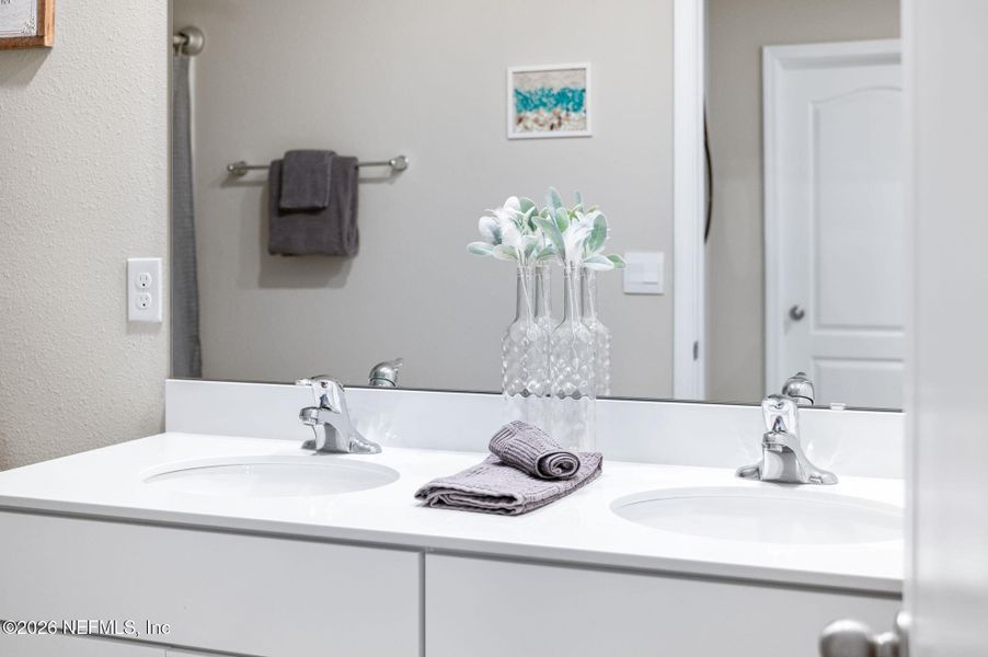 Close-up of interior finishes inside a home in Dorado at Entrada, St. Augustine (Image 54).