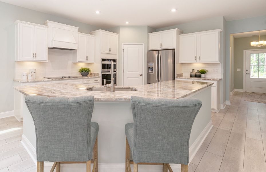 Furnished interior view inside a new home in Midpoint at New Riverside, Bluffton (Image 14).