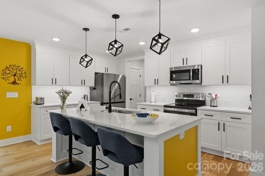 Furnished interior view inside a new home in , Waxhaw (Image 15).