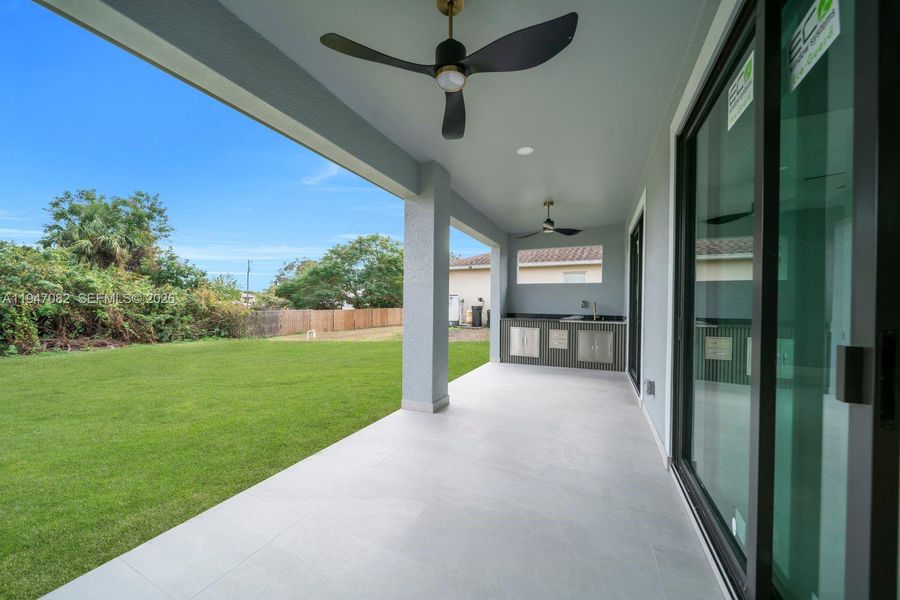 Exterior details and patio area of a home in , Lehigh Acres (Image 25).