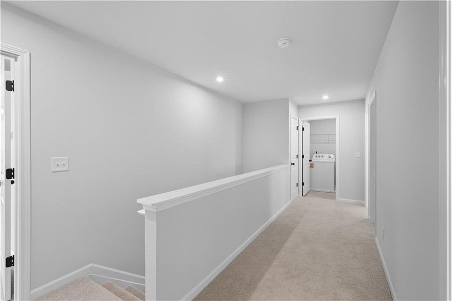 Spacious, unfurnished interior of a new home in Meadow Pines, Dallas (Image 5).