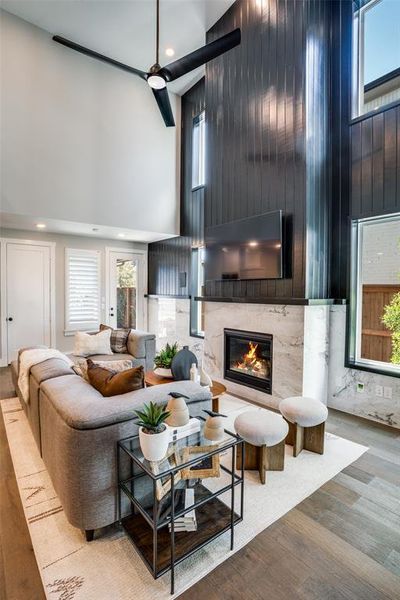 Furnished interior view inside a new home in Fields, Frisco (Image 5). Furnished interior view inside a new home in Fields, Frisco (Image 5).