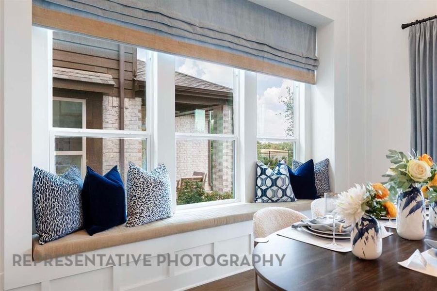 Furnished interior view inside a new home in Wildflower Ranch: 50ft. lots, Dish (Image 22).