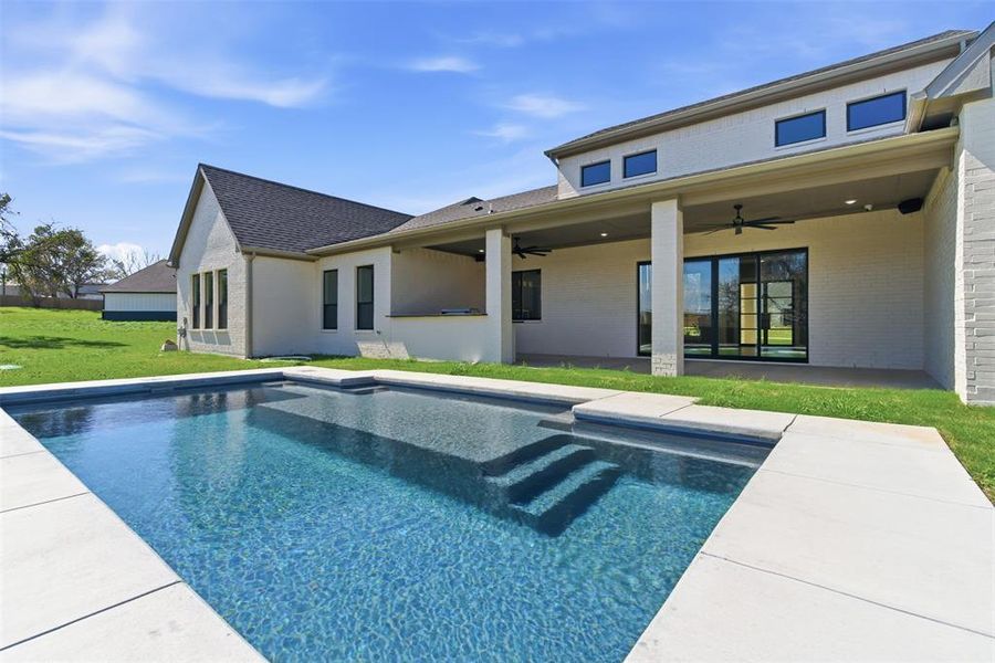 Exterior details and patio area of a home in , Fort Worth (Image 22).