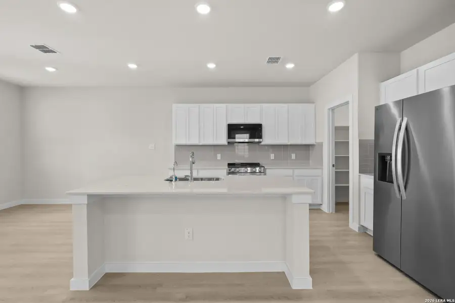 Furnished interior view inside a new home in Applewhite Meadows, San Antonio (Image 7). Furnished interior view inside a new home in Applewhite Meadows, San Antonio (Image 7).
