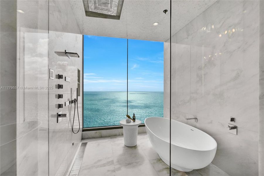 Furnished interior view inside a new home in The Estates at Acqualina, Sunny Isles Beach (Image 2). Furnished interior view inside a new home in The Estates at Acqualina, Sunny Isles Beach (Image 2).