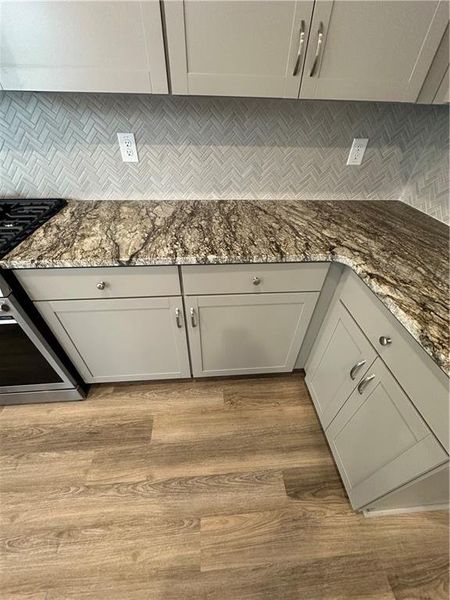 Close-up of interior finishes inside a home in Mirror Lake at South Harbour, Villa Rica (Image 14).