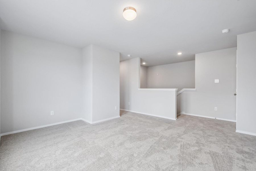 Spacious, unfurnished interior of a new home in Cascade, Liberty Hill (Image 24). Spacious, unfurnished interior of a new home in Cascade, Liberty Hill (Image 24).