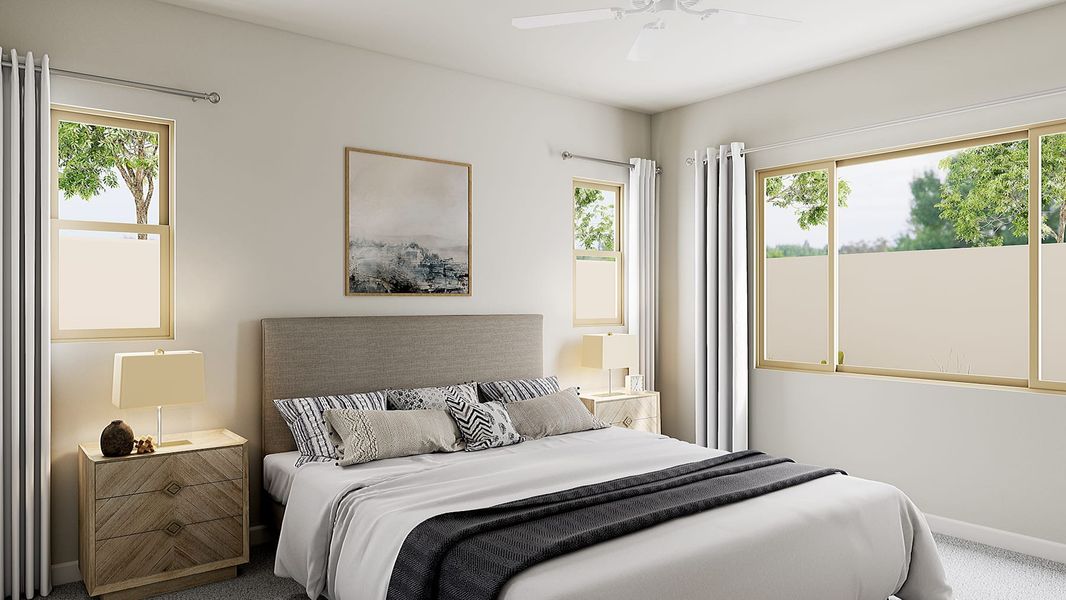 Representative furnished interior of a home built from the Echo Plan 4508 by Tri Pointe Homes in Soleo, San Tan Valley (Image 7).