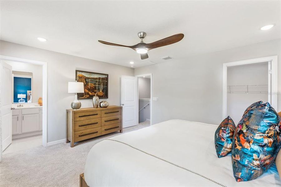 Furnished interior view inside a new home in Connors Cove, Eustis (Image 31).
