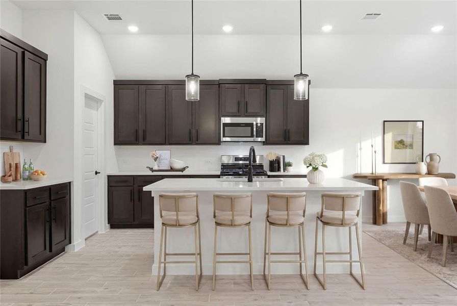 Furnished interior view inside a new home in Meadow Lakes, Fort Worth (Image 5).