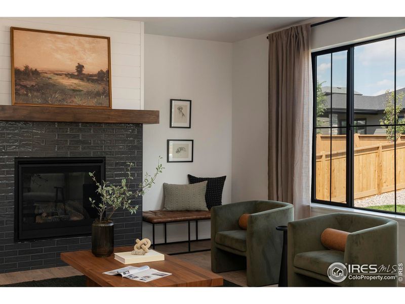 Furnished interior view inside a new home in Greenspire At Windsor Lake, Windsor (Image 28).