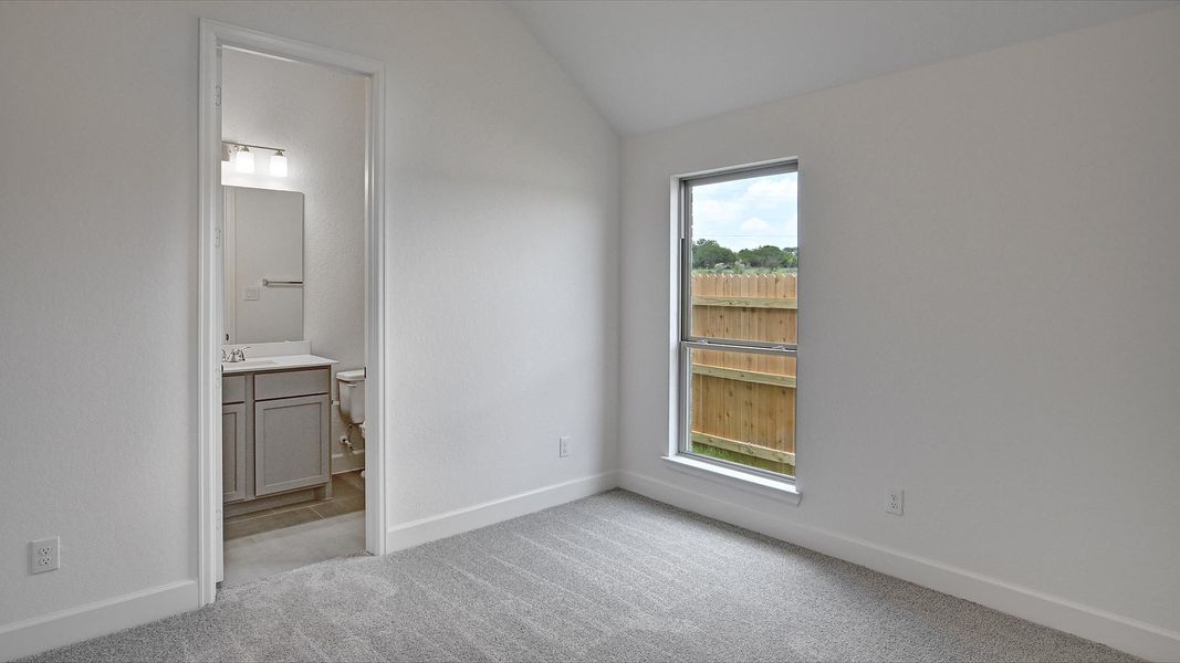 Spacious, unfurnished interior of a new home in Alsatian Oaks 50', Castroville (Image 19). Spacious, unfurnished interior of a new home in Alsatian Oaks 50', Castroville (Image 19).