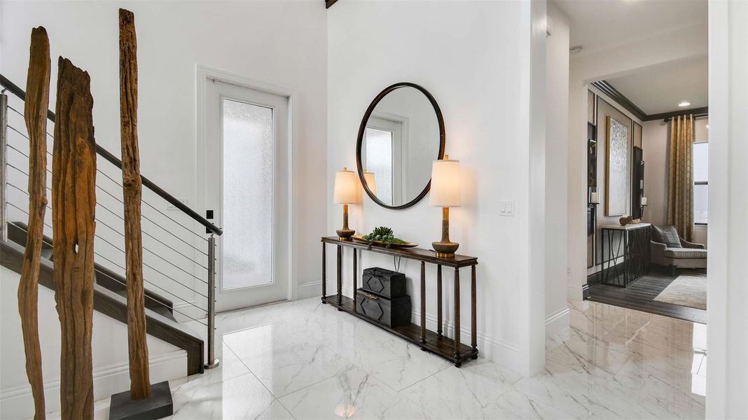 Furnished interior view inside a new home in Artistry Palm Beach, Palm Beach (Image 24).