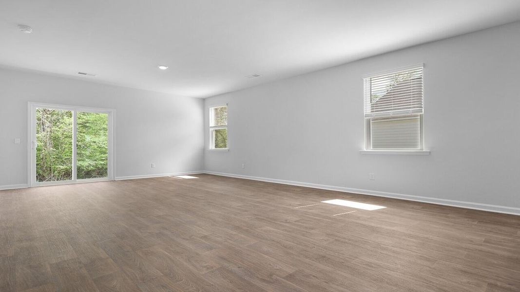 Spacious, unfurnished interior of a new home in Lakeview at Kitfield, Moncks Corner (Image 20). Spacious, unfurnished interior of a new home in Lakeview at Kitfield, Moncks Corner (Image 20).