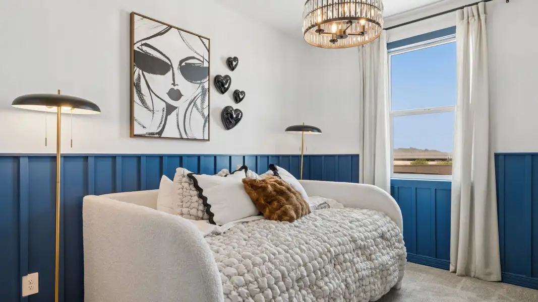 Furnished interior view inside a new home in El Cidro, Goodyear (Image 36).