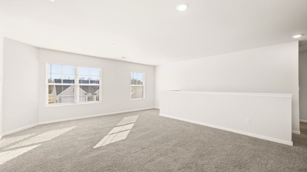 Spacious, unfurnished interior of a new home in The Preserve at Agricultural Village, Perry (Image 22).