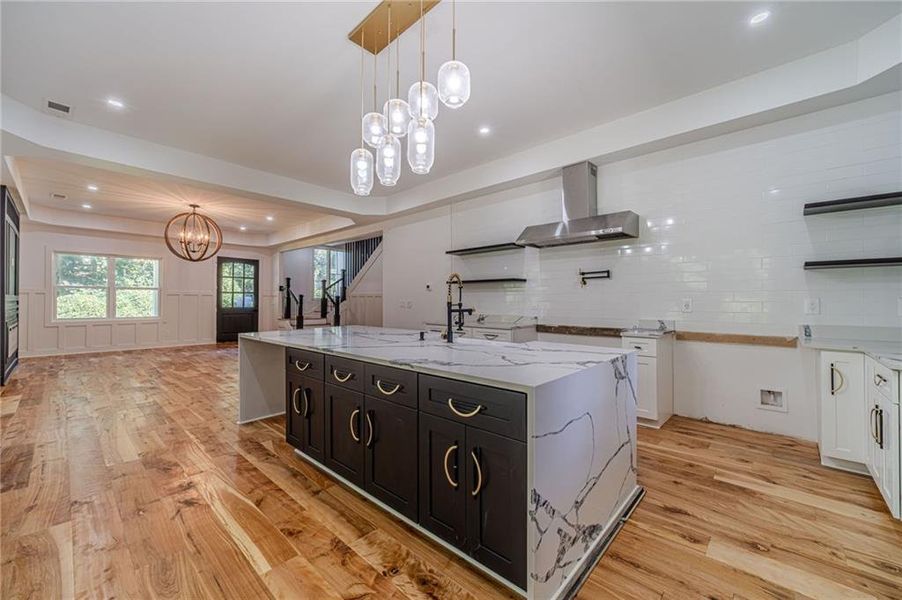 Furnished interior view inside a new home in , Flowery Branch (Image 13).