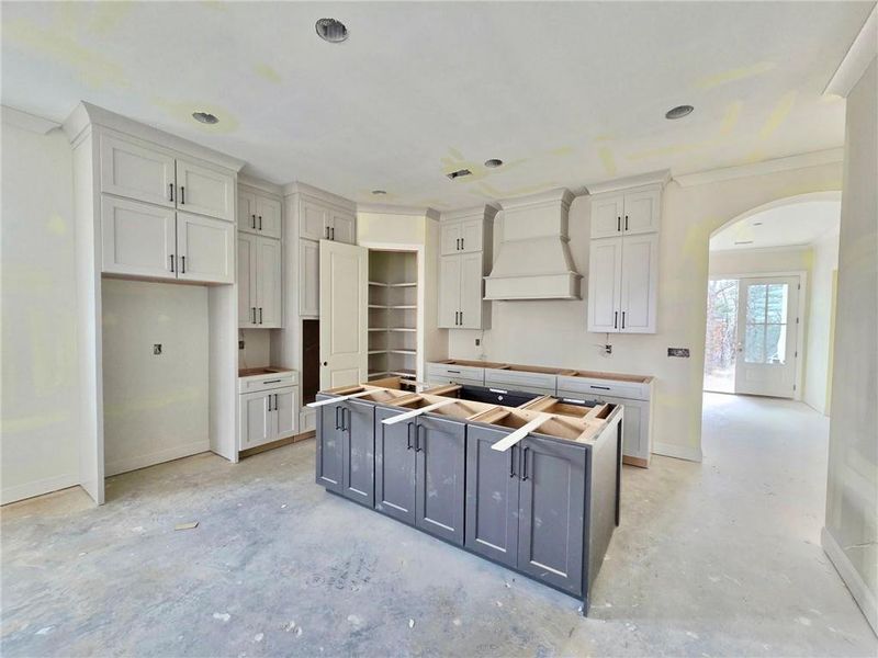 In-progress construction of a new home in , Waleska, GA (Image 20).