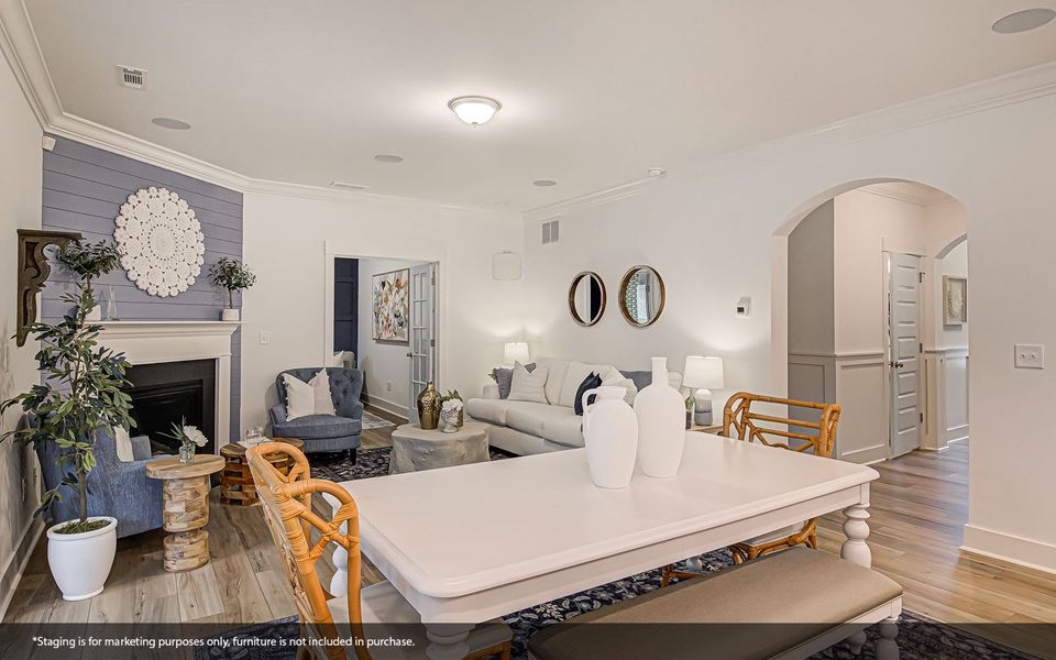 Furnished interior view inside a new home in Brayden, Advance (Image 11).