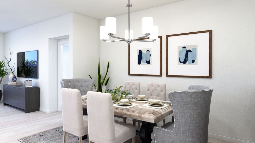 Dining Area - Virtually Staged Dining Area - Virtually Staged