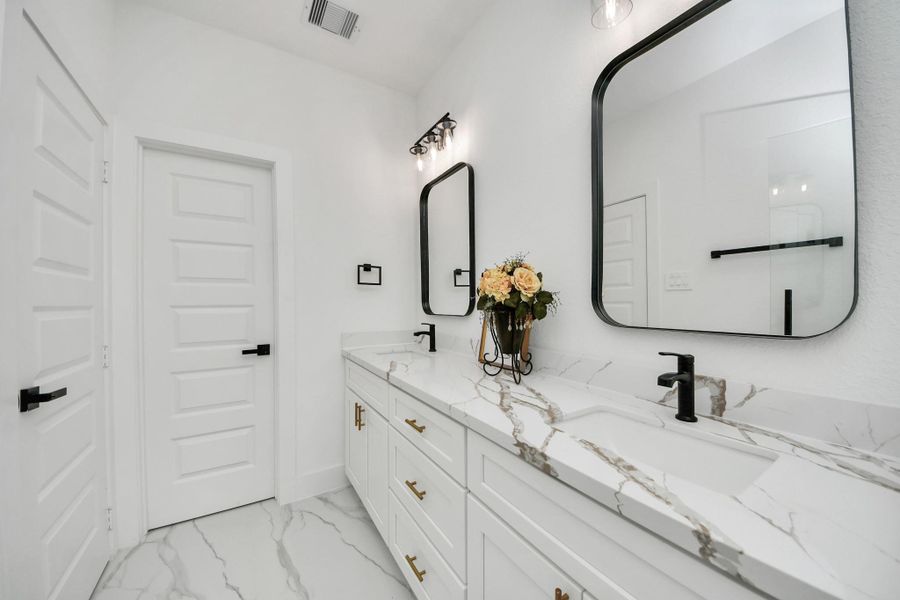 Furnished interior view inside a new home in , Houston (Image 13).