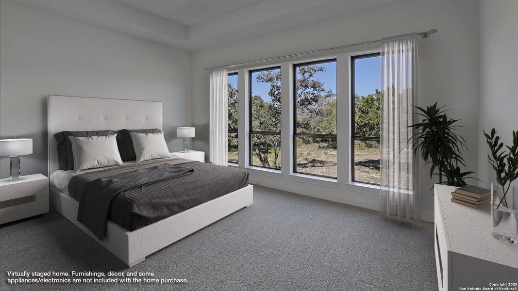 Furnished interior view inside a new home in Megan's Landing 1/2 Acre, Castroville (Image 13). Furnished interior view inside a new home in Megan's Landing 1/2 Acre, Castroville (Image 13).