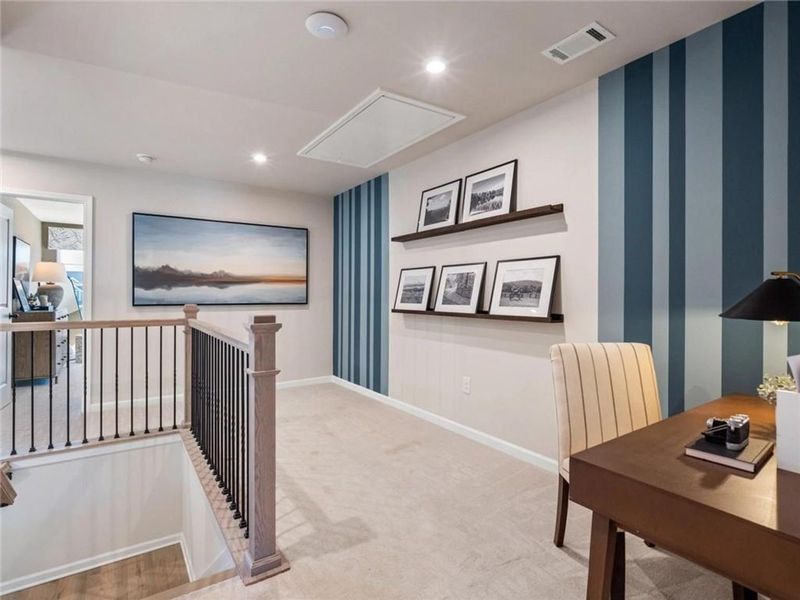 Furnished interior view inside a new home in Lake Shore, Winder (Image 16).