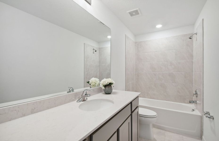 Furnished interior view inside a new home in Oakfield Lakes, Parrish (Image 7).